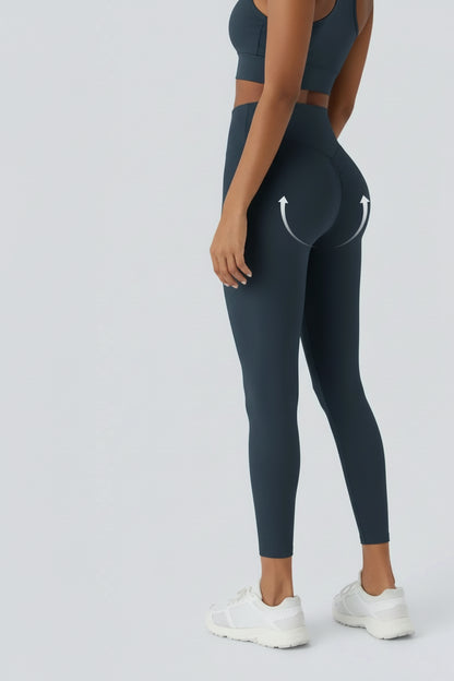 UltraSculpt™ Butt-Lifting Tummy-Control Leggings — High-Waisted Scrunch with Pockets